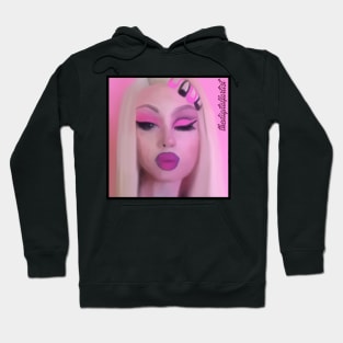 lipstick digital fartist exclusive Hoodie